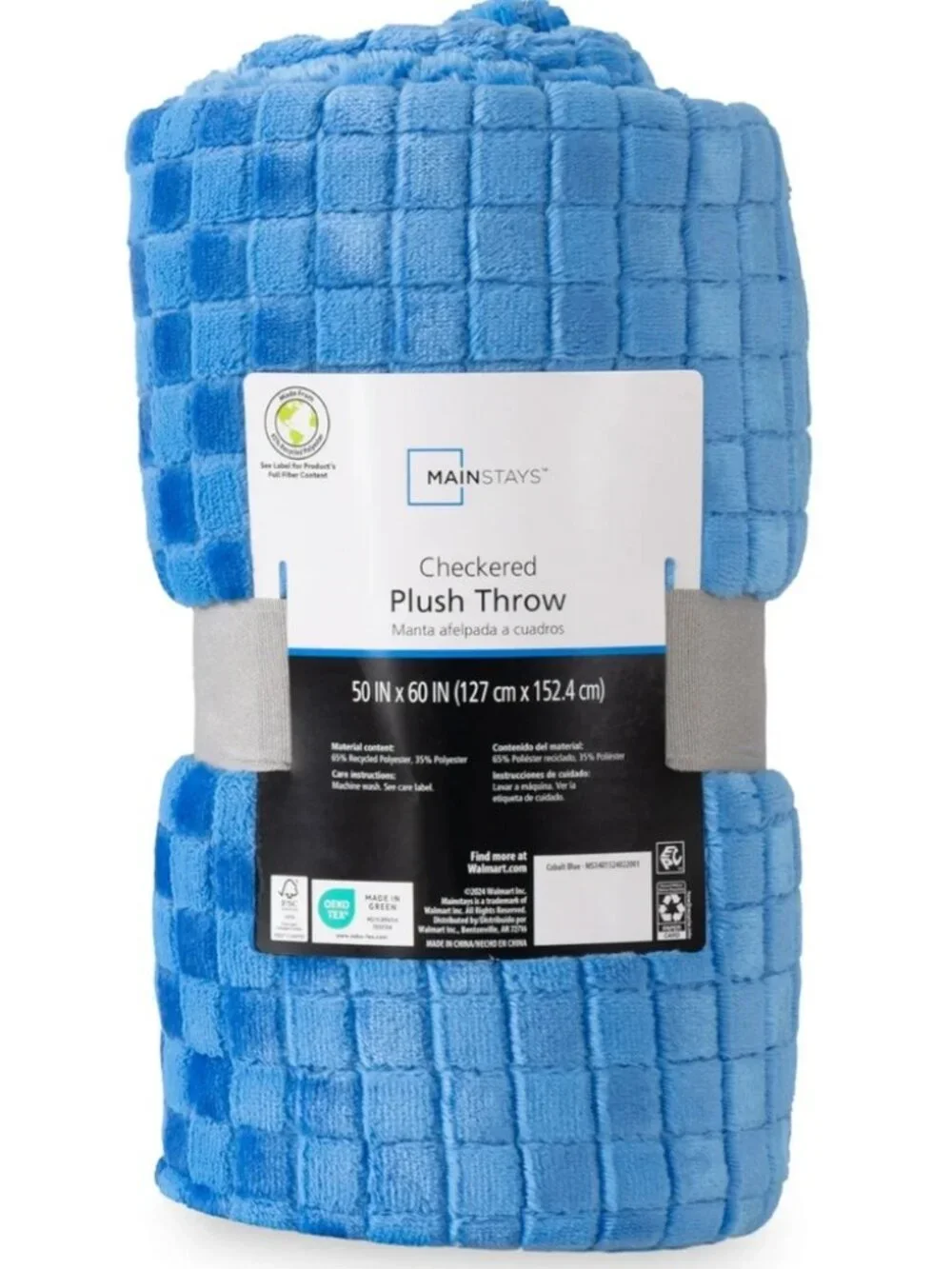 MainStays Cozy Plush Throw Blanket 50